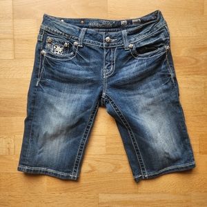 Miss Me Bermuda Jean Shorts
